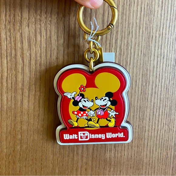Coach Disney X Coach Touring Mickey Mouse Bag Charm #C8645 - Picture 1 of 4